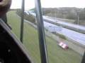 Tiger Moth lands at narrow strip...