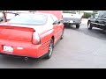Only 32632 Original Miles! Supercharged SS Package. Dale Earnhardt Jr Edition. The Supercharged SS 3.8 V6 has 240 HP and gets an amazing 18 city and 28 highwag MPG. Suspension tuning. 4 Speed Automatic Transmission, 4-wheel disc brakes, ABS, traction control, and a tire-inflation monitor are standard on SS Models. Also included are Driver-seat lumbar adjustment Cruise control Leather-wrapped steering wheel w/radio controls, Illuminated visor mirrors, Fog lights, Rear spoiler and Performance Suspension. The Dale Earnhardt Intimidator Package includes Sporty 17