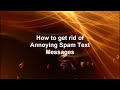 How to block text messages
