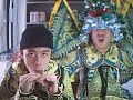 two chinese boys:Beijing opera???? two chinese boys:Beijing opera????