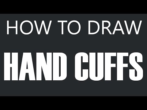 how to draw handcuffs
