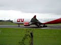 Takeoff in Berlin Tempelhof -THF mit LTU (A330-200 D-ALPD)