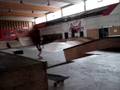 Skatehall Würzburg London Gap Kickflip