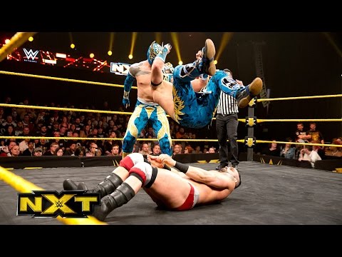 The Lucha Dragons vs. Jason Jordan & Tye Dillinger: WWE NXT, February 25, 2015