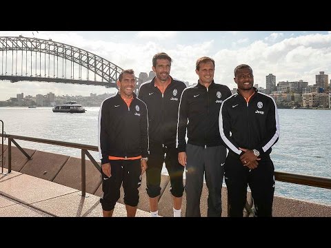 Il primo giorno della Juventus in Australia - Hello Sydney! –Day one in Australia