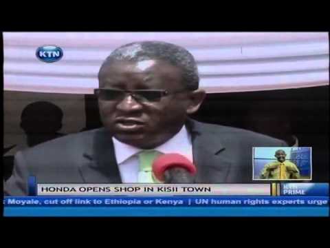 Honda opens a new boda boda shop in Kisii Honda opens a new boda boda shop in Kisii