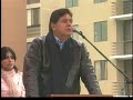 Alan García se pronuncia sobre huelgas y manifestaciones