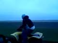 flipping four wheeler