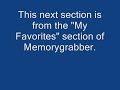 This is a 4 minute clip showing how easyit is to type and save your information into Memorygrabber. Memorygrabber is a 264 page lifestory workbook that everyoneon the planet should own and be working on!