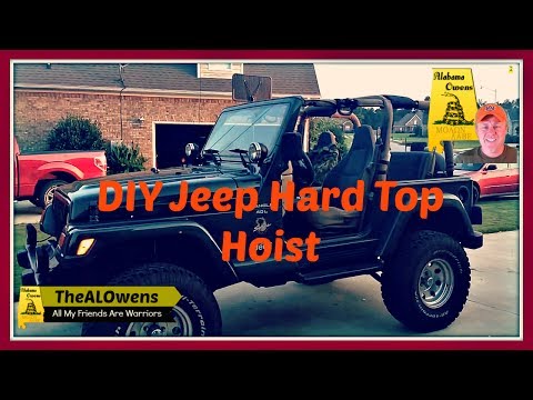 DIY Jeep Hard Top Hoist