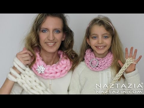how to easy knit scarf