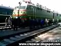 Pushing a Huge Locomotive