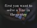 how to solve an erubik's cube