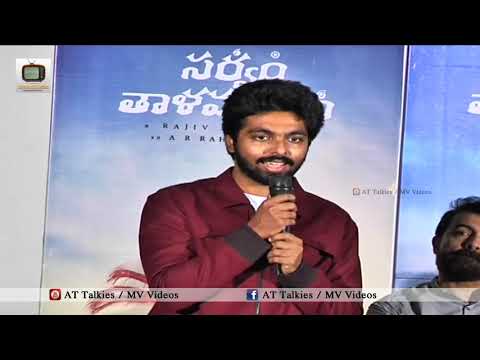 GV Prakash Superb Telugu Speech @ Sarvam Thaala Mayam Movie Press Meet