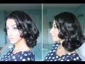 Asymmentrical Retro Faux-Bob