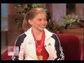 Shawn Johnson on Ellen, October '07