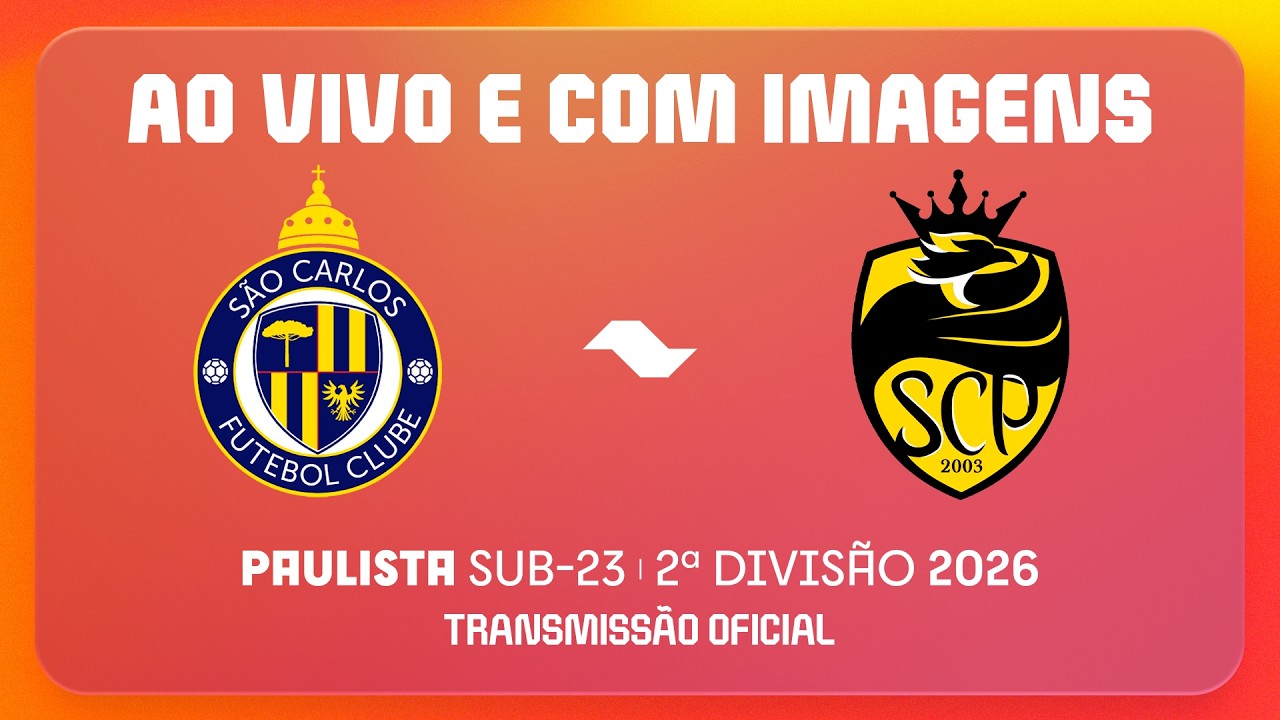 JOGO COMPLETO: SÃO CARLOS X PAULINENSE | RODADA 11 | PAULISTA SUB23 2026