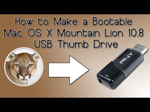 how to make lion os x usb