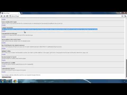 how to enable menu bar in google chrome