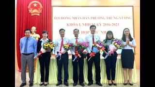 Kỳ họp thứ nhất, HĐND Phường Trưng Vương khóa I, nhiệm kỳ 2016-2021