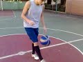 Jogando linha no clube...