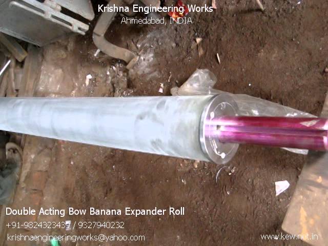 Double Acting Bow Banana Expander Roll – Krishna Engineering Works