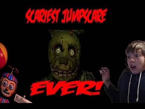 SCARIEST JUMPSCARE EVER!| Five Night's At Freddy's 3