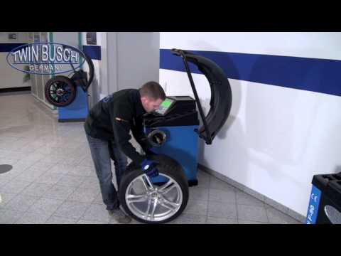 Reifenauswuchtmaschine von Twin Busch ® Germany - TW F-23 www.twinbusch.de