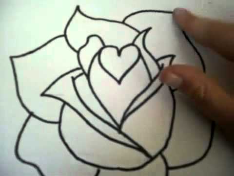 How To Draw A Rose
