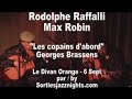 rodolphe raffalli - les copains d'abord - george brassens - le divan orange - montr�al - 6 sept - par / by sortiesjazznights.com