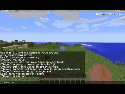 how to fly i minecraft