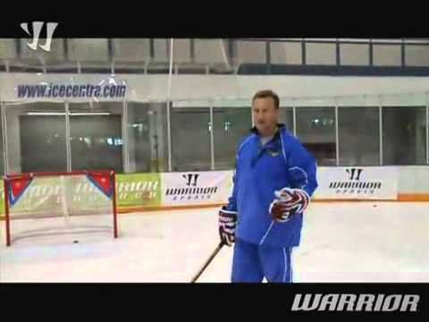 Alexei Kovalev teaches how to shoot Warrior hockey