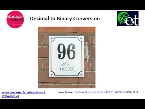 how to turn binary into decimal