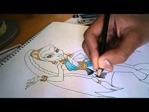 how to draw monster high