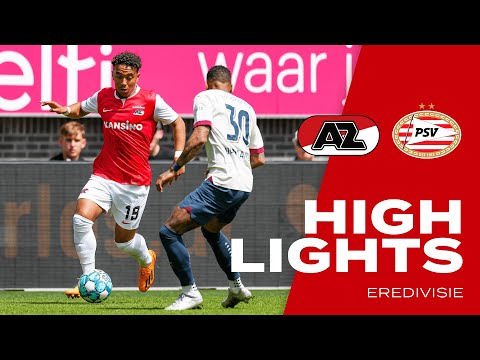 AZ Alkmaar Zaanstreek 1-2 PSV Philips Sport Vereni...