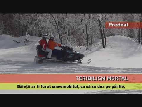 Accident mortal cu un snowmobil furat, la Predeal