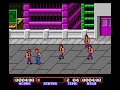 double dragon except with motorbikes and more enemies.