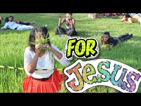 Eating Grass For Jesus!