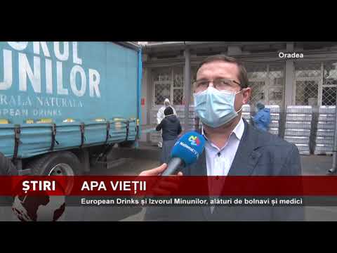 European Drinks și Izvorul Minunilor, alături de bolnavi și medici