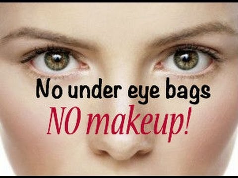how to relieve under eye bags
