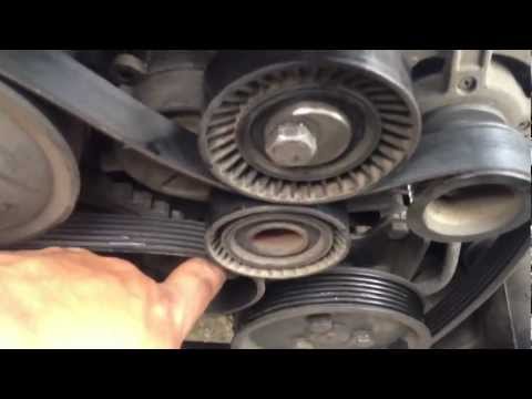 how to change belt on bmw e39