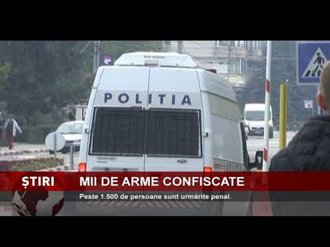 Polițiștii au anulat aproape 3.000 de permise de armă