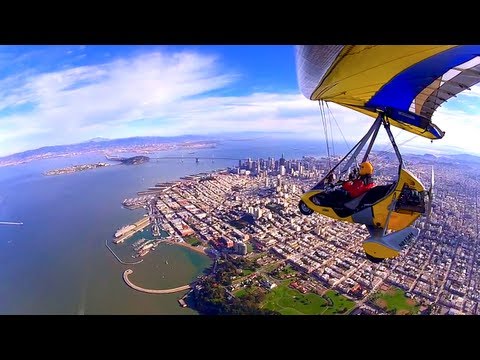 SAN FRANCISCO BAY - We flew from Santa Maria Airport to Petaluma Airport, which is located at 50 miles north of San Francisco to get David's new BioniX wing. The weather was OK,...