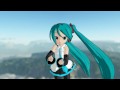 Trapar Edit. ちびミク物理演算 on MMD [ 箱入り娘 Feat. 初音ミク ]