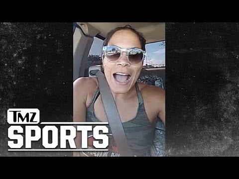 Here's Amanda Nunes Saying "200% hance" She Beats Ronda Rousey