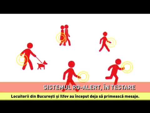 Sistemul Ro-Alert, testat în București și județul Ilfov