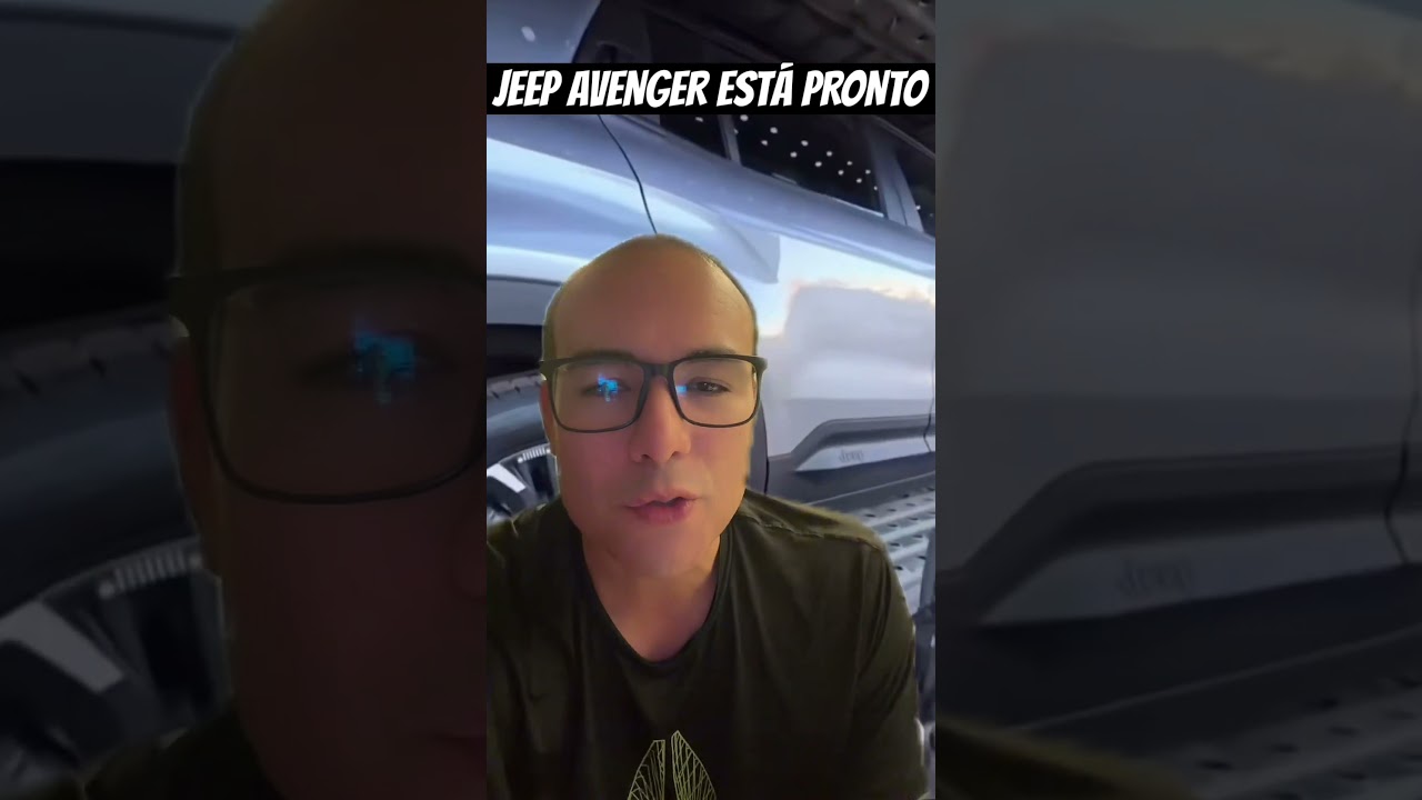 JEEP AVENGER ESTÁ PRONTO! Ele será revelado nesta sexta 03/07 às 9h.