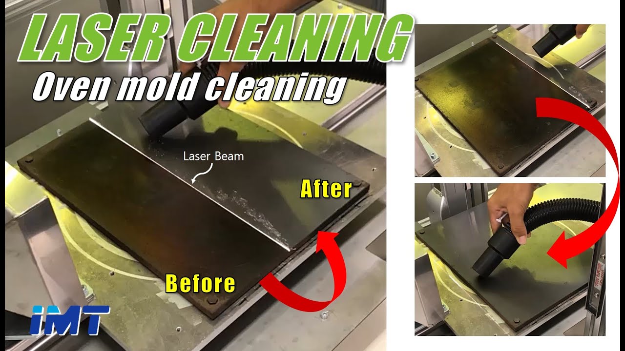 22. Oven mold cleaning with 100P (오븐 금형 세정)