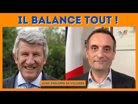 Philippe de Villiers nous fait de sacrées annonces en direct !