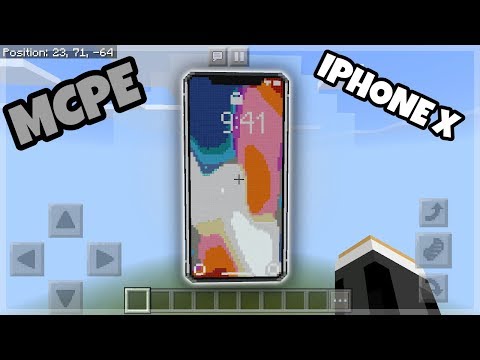 MCPE: Working IPhone X using Commands